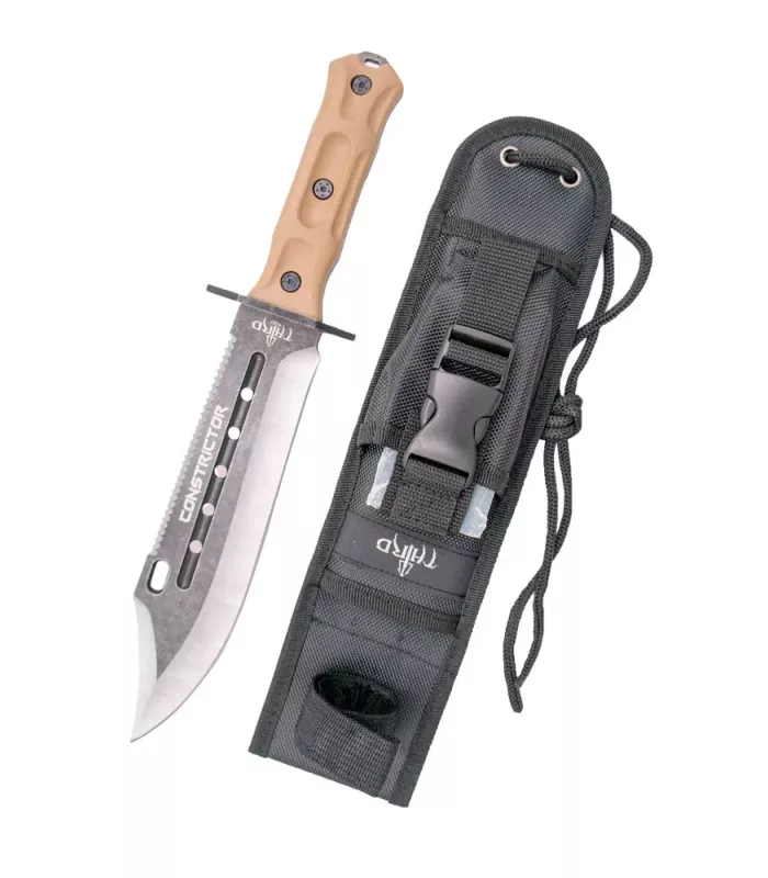 Tactisch mes Bushcraft Third model Constrictor ⚔️