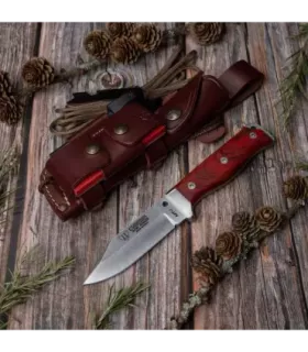 Überlebensmesser, Griff aus Cocobolo, KOMPLETT ⚔️