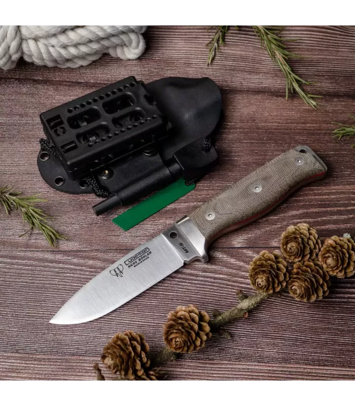 Kniv Cudeman MT-5 (120-FK) med Kydex-hylster ⚔️