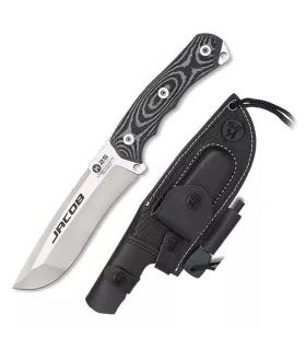 Tactisch mes K25 Jacob, met leren schede ⚔️