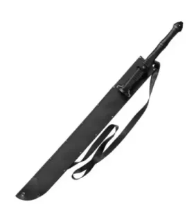Tweehandige Thai machete met schede