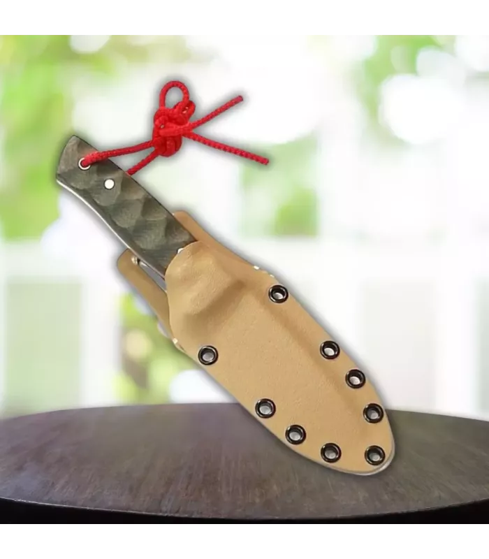 Faca esportiva Muela Kodiak, micarta e capa Kydex deserto ⚔️