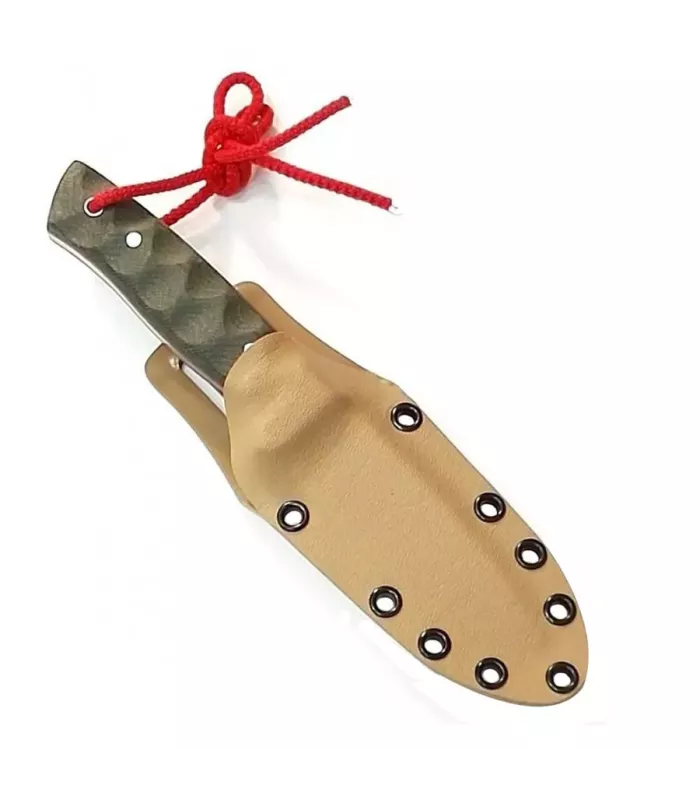 Coltello sportivo Muela Kodiak, micarta verde e fondina Kydex ⚔️