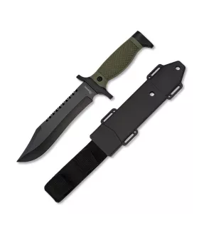 Albainox Black Bear Kniv, ABS-hylster (30,50 cm.) ⚔️
