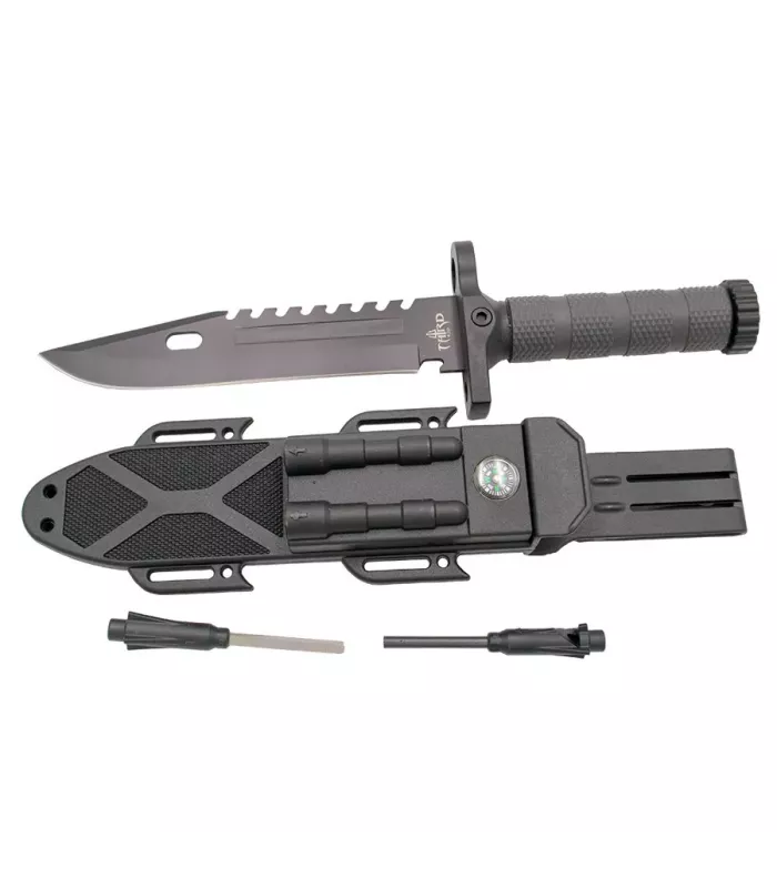 Cuchillo de supervivencia Third 11113BK ⚔️
