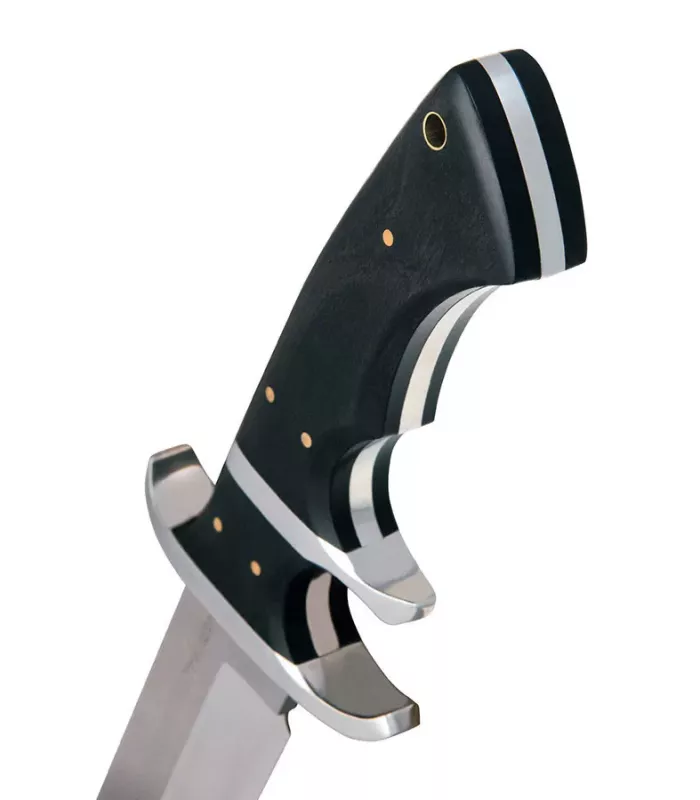 Couteau d'assaut Gil Hibben, étui en cuir repoussé ⚔️