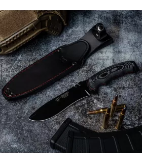 Cuchillo táctico Boina Verde Cadete, mango micarta ⚔️