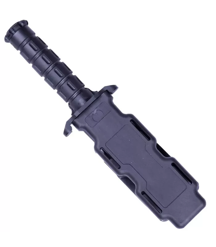 Multifunktionales modulares Messer mit Drehverschluss. Weißes Blatt. --- LETZTE
