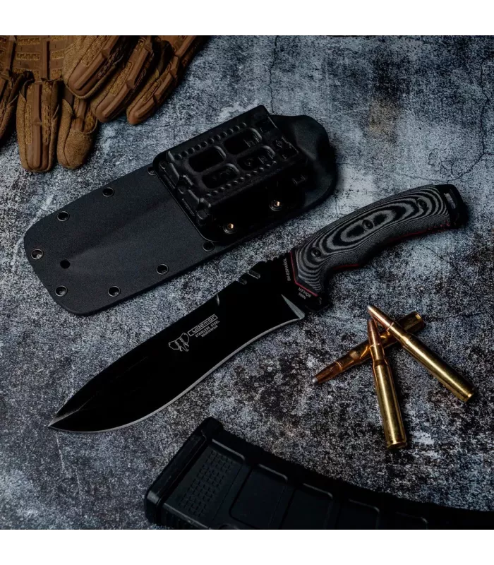 Couteau Boina Verte, lame de 19 cm en kydex ⚔️