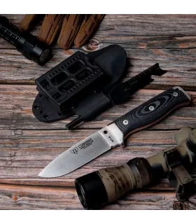 Cudeman-Messer mit schwarzer Micarta ⚔️