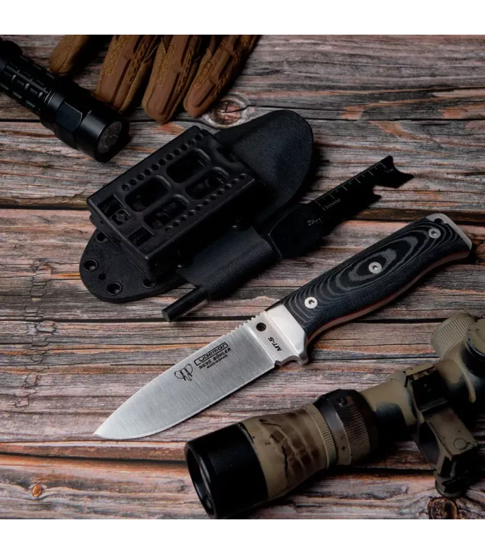 Cudeman mespunt zwart micarta ⚔️