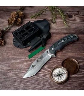 Cudeman Messer aus schwarzem Micarta mit Kydex ⚔️