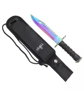Cuchillo táctico Third Mercenario Rainbow ⚔️
