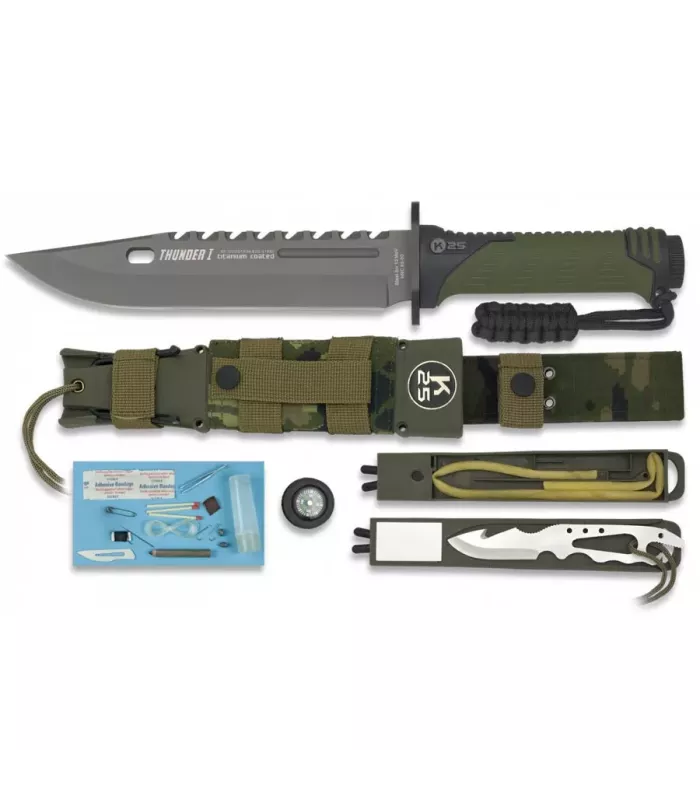 Faca tática Thunder I Camo Esp. ⚔️