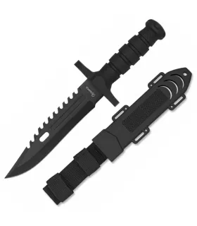 Taktisches Messer mit Säge und ABS-Griff ⚔️