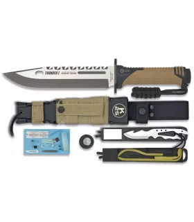 Cuchillo táctico Thunder I Camo Sand ⚔️
