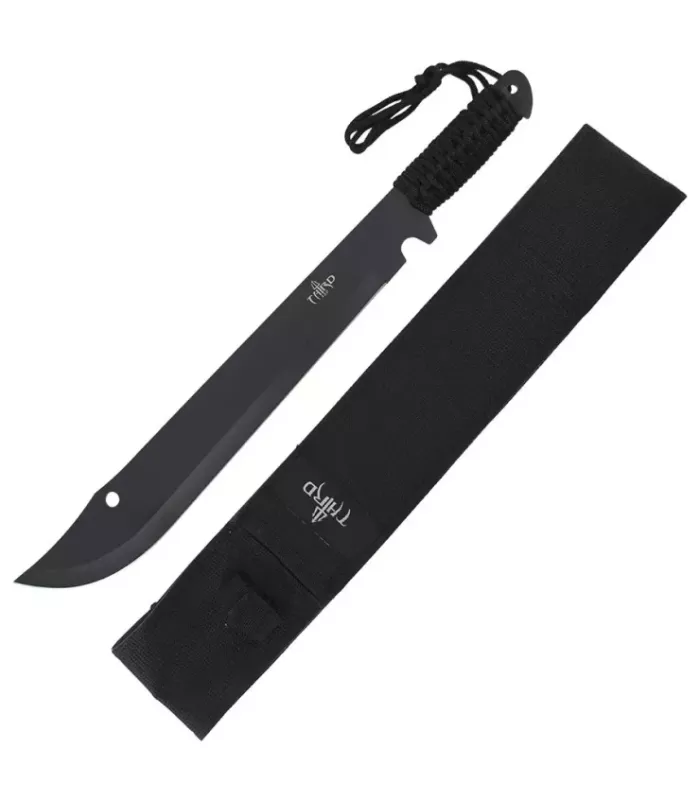 Machete con manico avvolto con corda ⚔️