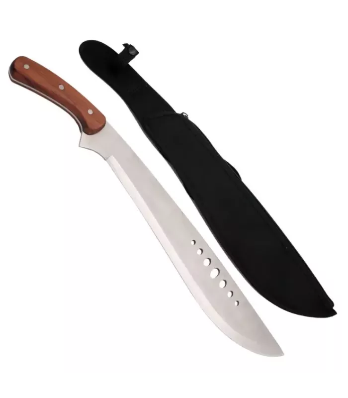 Machete zum Schneiden von Schilf, Griff aus Holz ⚔️