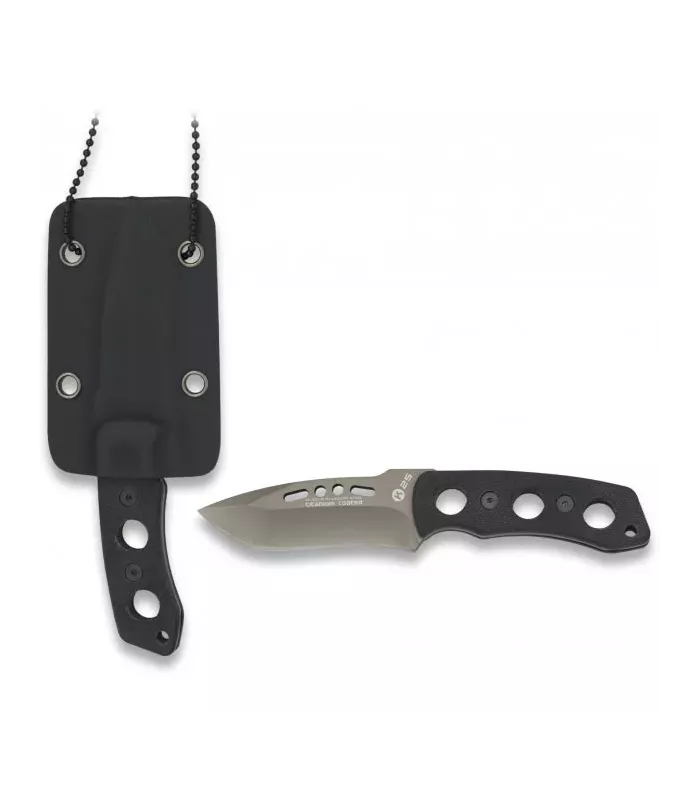 Cuchillo táctico titanio funda Kydex ⚔️
