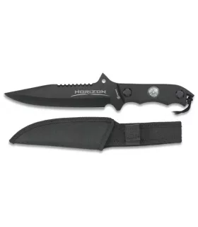 Cuchillo táctico Horizon negro con brujula ⚔️