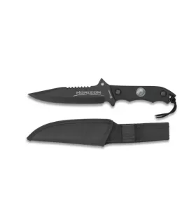 Cuchillo táctico Horizon negro con brujula ⚔️