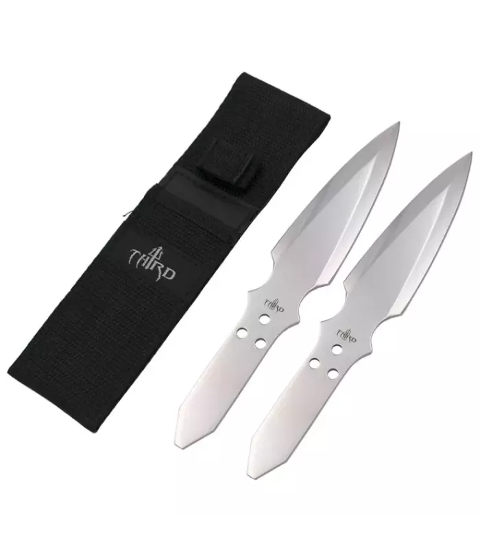 Set de cuchillos lanzadores Third H0069, acabado pulido ⚔️