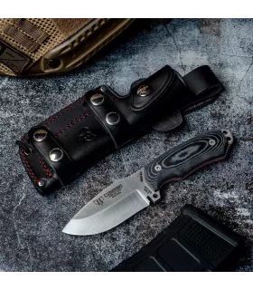 Cudeman Mini Green Beret Tactical Knife, Micarta handle ⚔️