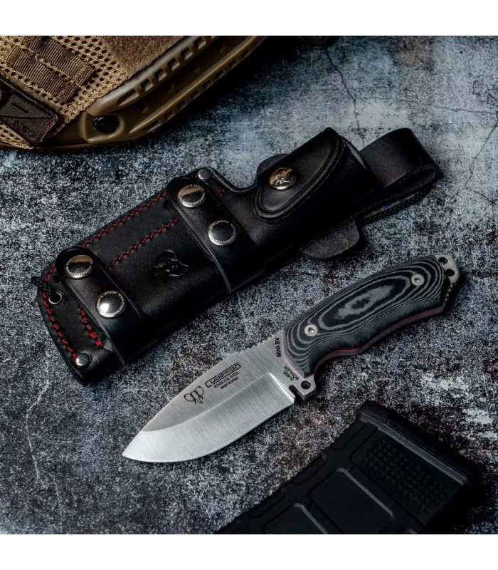 Tactisch mes Cudeman Mini Boina Groen, Micarta-handvat ⚔️