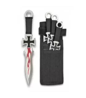 Conjunto de 3 lançadores celtas de fogo ⚔️