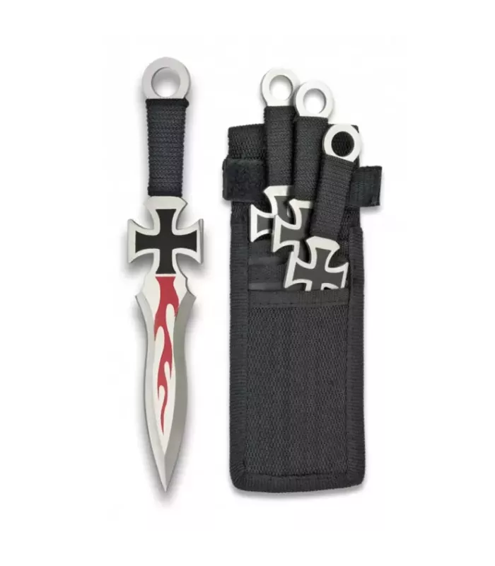 Conjunto de 3 lançadores celtas de fogo ⚔️