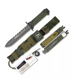 Coltello RUI Thunder II. Camo-verde ⚔️