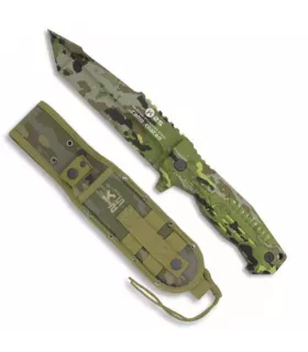 Cuchillo táctico K25 SPCB camo titanium ⚔️
