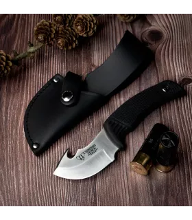 Tactisch mes met rubberen handgreep (18 cm.) ⚔️