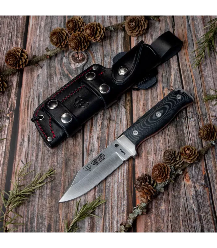 Faca MT-1 com empunhadura Micarta, lâmina de 11 cm. ⚔️