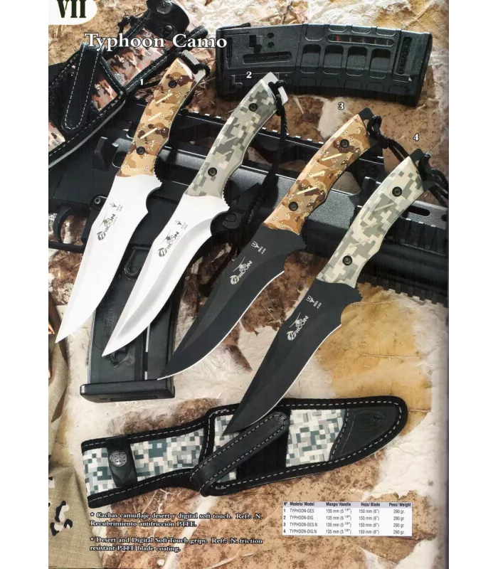 Muela Typhoon Camo Messer ⚔️