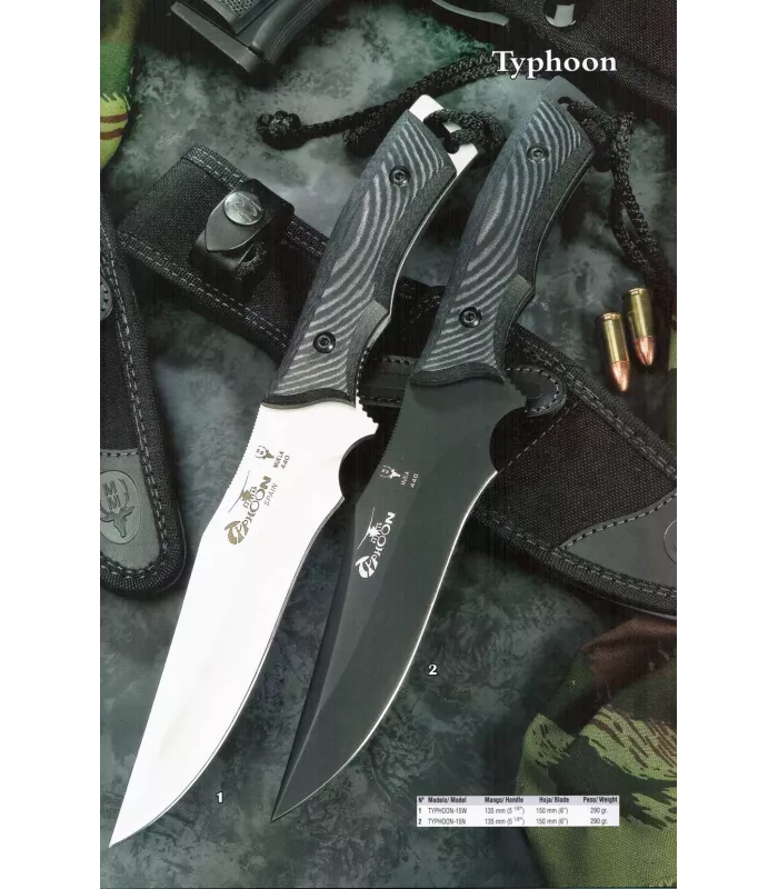 Couteau tactique Typhoon de Muela ⚔️