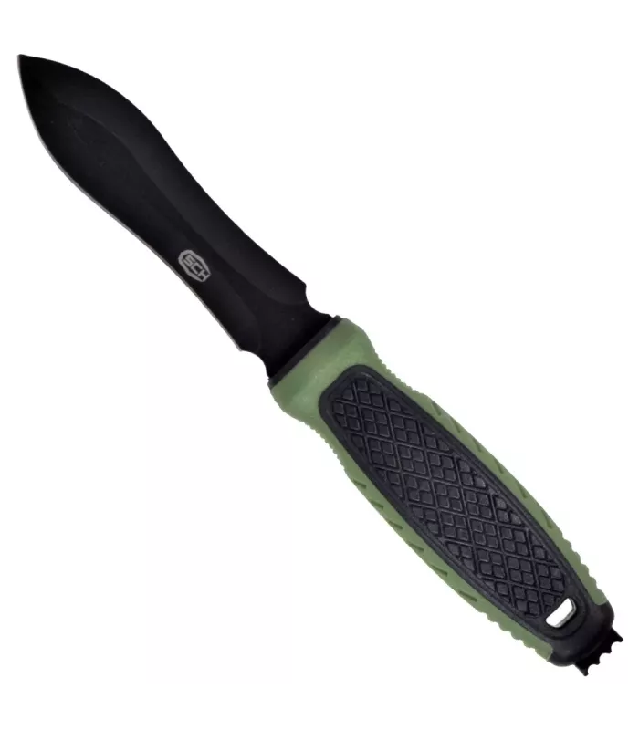Coltello nero-verde oliva da immersione SCK (24 cm.) ⚔️