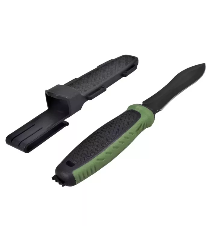 Faca preto-verde oliva de mergulho SCK (24 cm.) ⚔️