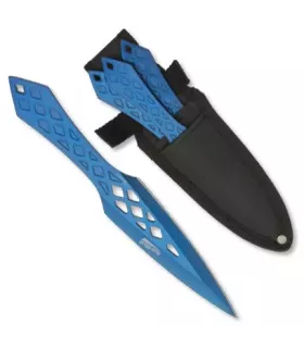 Set de 3 lanceurs Rain Blue, 1 tranchant ⚔️