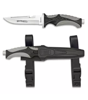 Cuchillo de submarinismo Nautilus, negro ⚔️