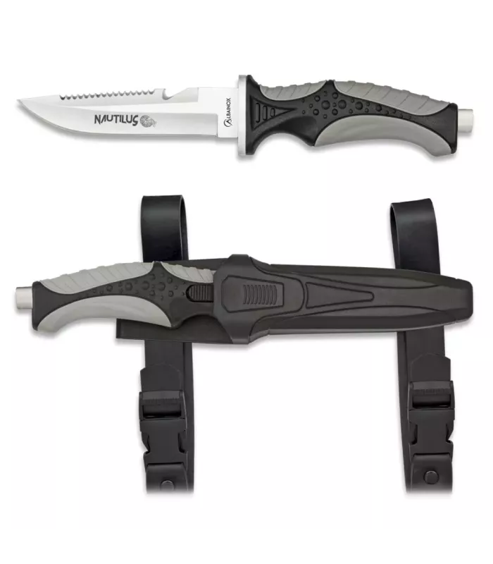 Coltello da immersione Nautilus, nero ⚔️