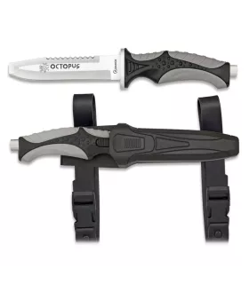 Couteau de plongée Octopus, noir ⚔️
