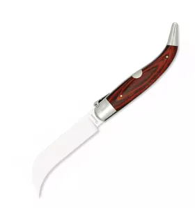 Navaja tranchete mango stamina roja, hoja 9,50 cm. ⚔️