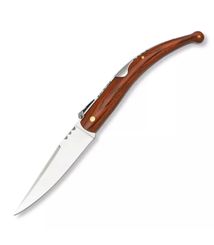 Classic pocket knife with bolster and curved handle ⚔️