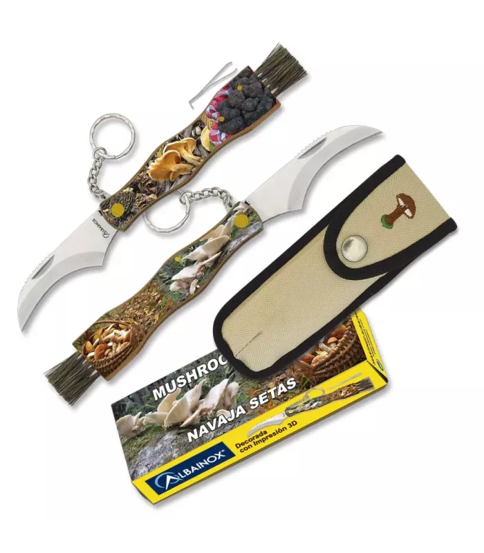 Keychain knife for mushrooms with tools ⚔️
