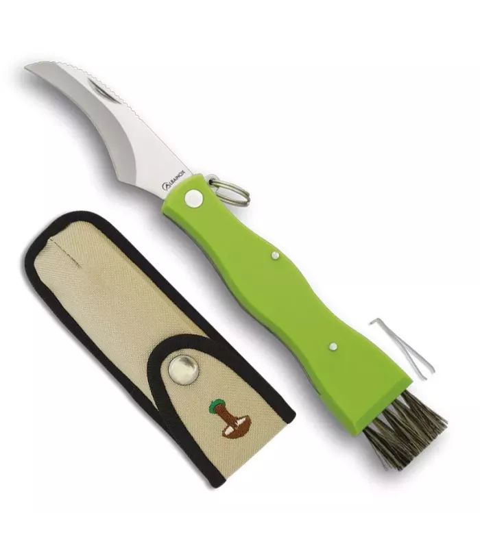 Canivete para cogumelos com cabo de ABS e capa de nylon ⚔️