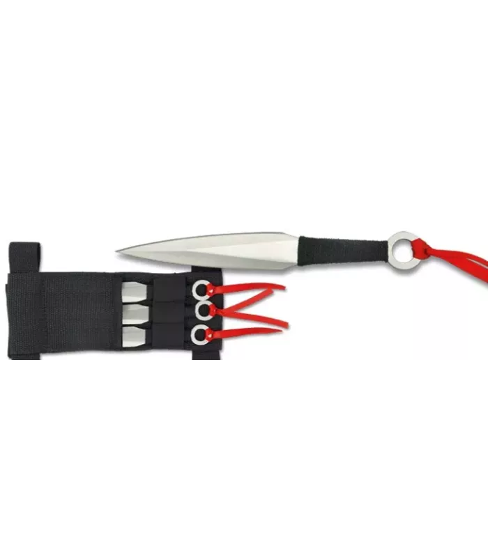 Lanciatori Kunai con una sola lama, 16 cm. ⚔️