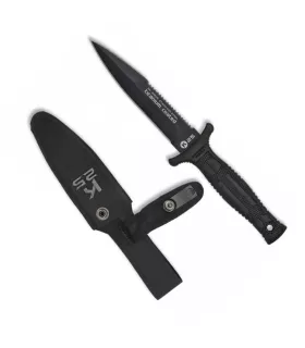 Taktisches Messer mit Scheide, Klingenlänge 12,5 cm. ⚔️