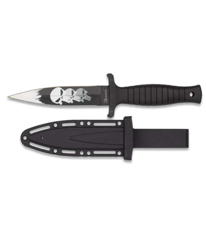 Cuchillo táctico Botero Calaveras, hoja 23 cm. ⚔️