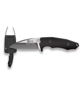 Cuchillo colgante botero K25 G10 black ⚔️